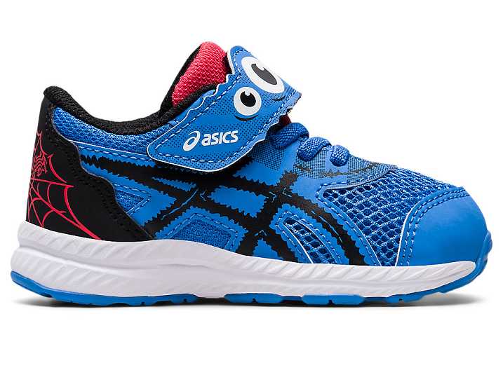 Kids' Asics CONTEND 8 Running Shoes Blue / Black | Israel-1596824