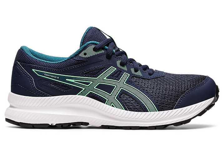 Kids' Asics CONTEND 8 Running Shoes Navy | Israel-7604521