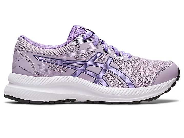 Kids' Asics CONTEND 8 Running Shoes Purple | Israel-2751684