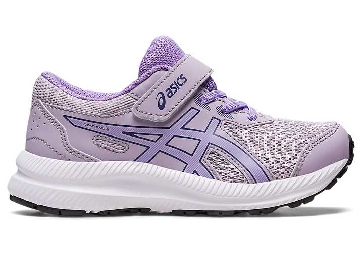 Kids' Asics CONTEND 8 Running Shoes Purple | Israel-7841629