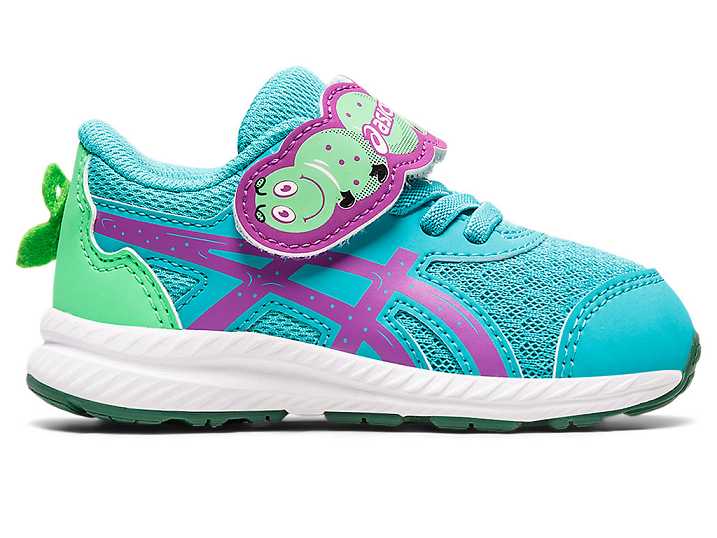 Kids' Asics CONTEND 8 Running Shoes Turquoise | Israel-5106387