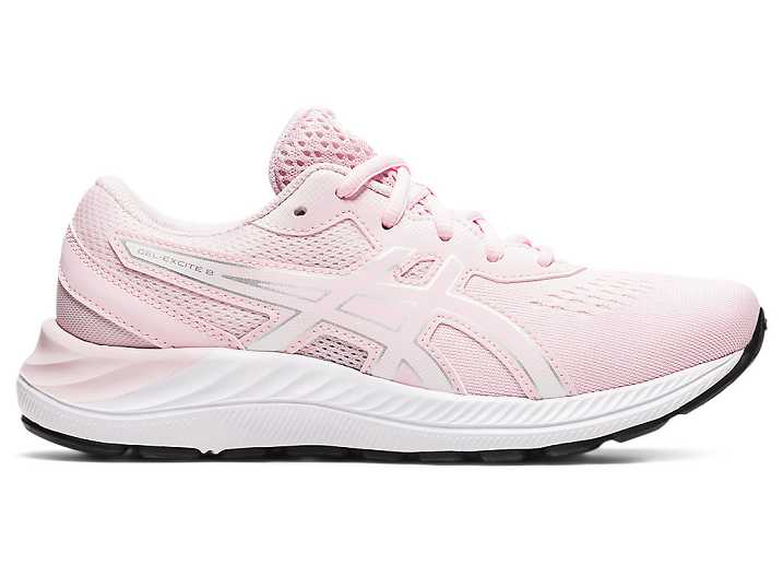 Kids' Asics GEL-EXCITE 8 Running Shoes Pink / Silver | Israel-9354127