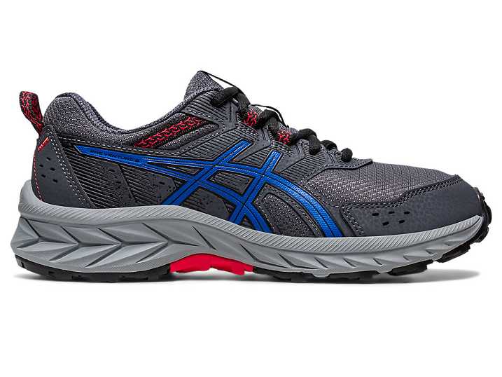 Kids' Asics GEL-VENTURE 9 Running Shoes Grey / Blue | Israel-2312345
