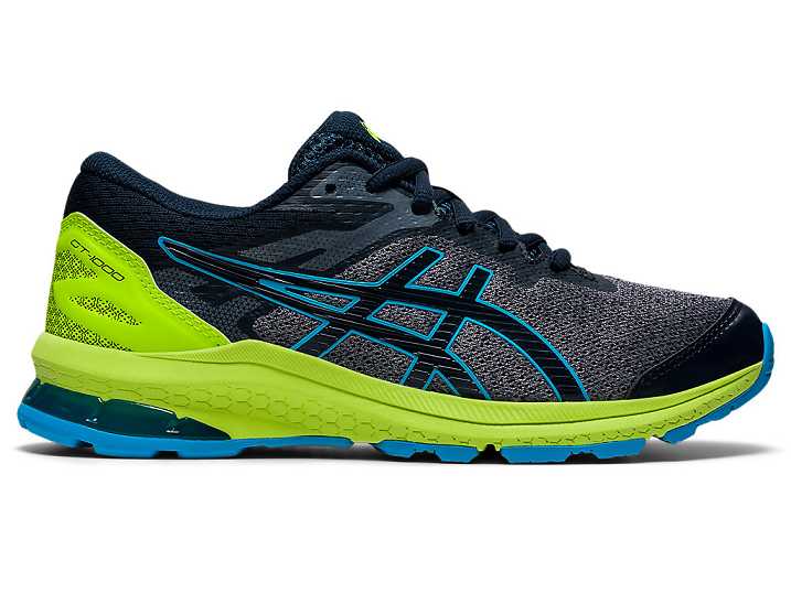 Kids' Asics GT-1000 10 Running Shoes Blue / Light Turquoise | Israel-2180359