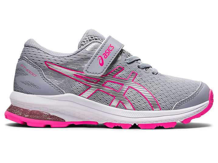 Kids' Asics GT-1000 10 Running Shoes Grey / Silver | Israel-6031295