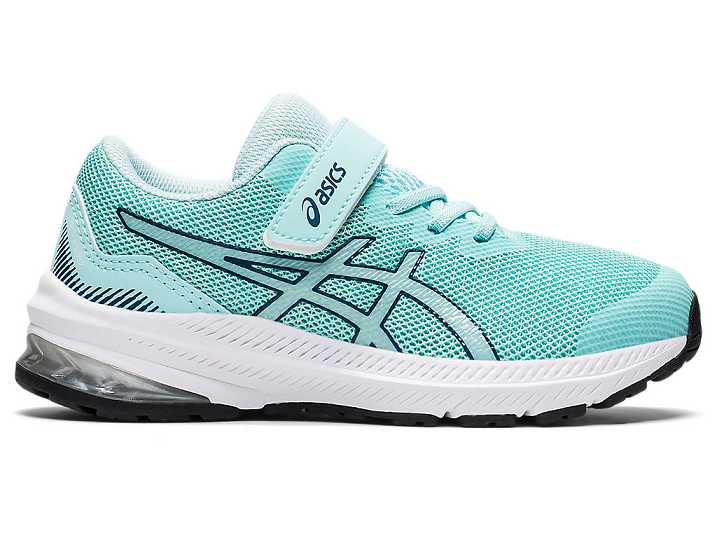 Kids' Asics GT-1000 11 Running Shoes Blue | Israel-4306857