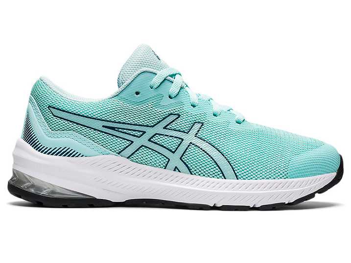 Kids' Asics GT-1000 11 Running Shoes Blue | Israel-9460132