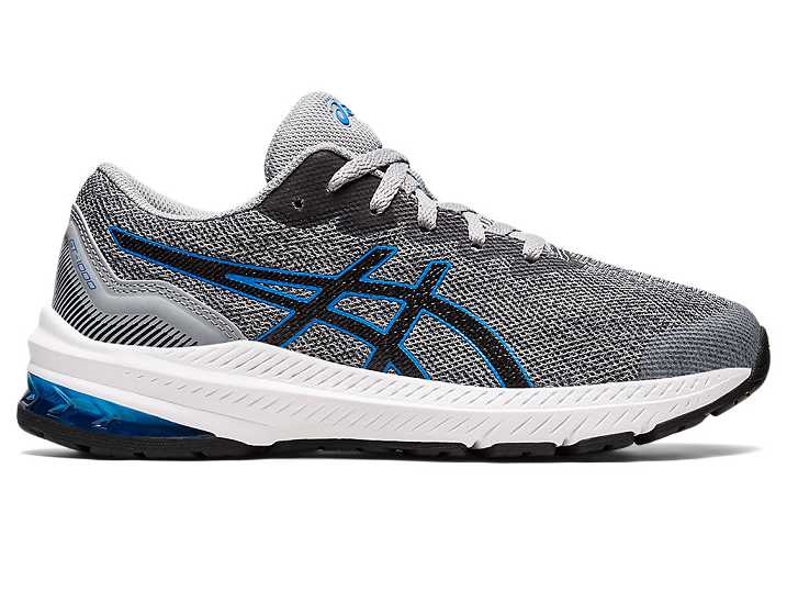 Kids' Asics GT-1000 11 Running Shoes Grey / Black | Israel-1752038