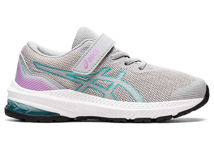Kids' Asics GT-1000 11 Running Shoes Grey | Israel-4679150