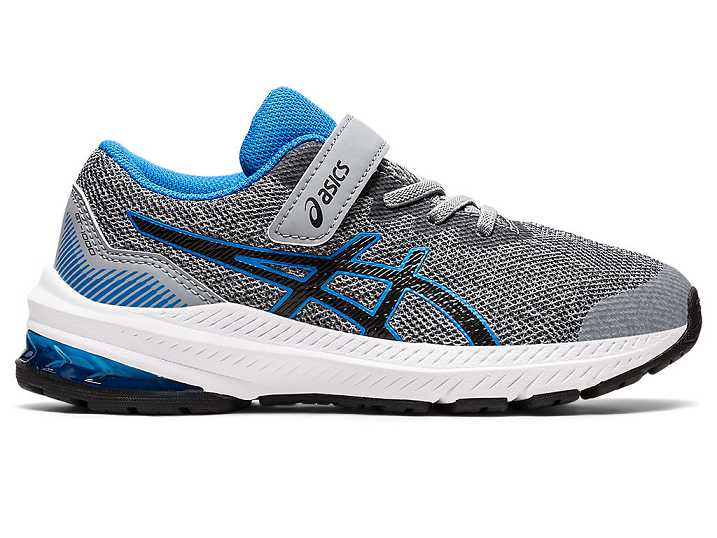 Kids' Asics GT-1000 11 Running Shoes Grey / Black | Israel-4789123