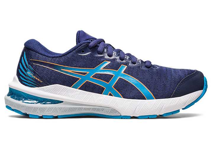Kids' Asics GT-2000 11 Running Shoes Blue | Israel-2890613