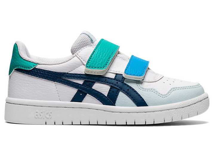 Kids' Asics JAPAN S Sneakers White / Blue | Israel-2854601