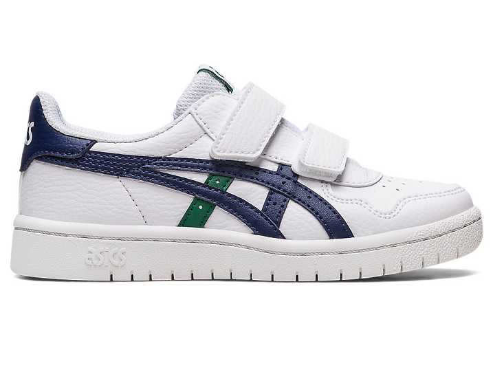 Kids' Asics JAPAN S Sneakers White / Navy | Israel-9876021