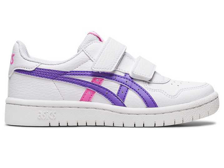 Kids' Asics JAPAN S Sneakers White / Purple | Israel-8195743