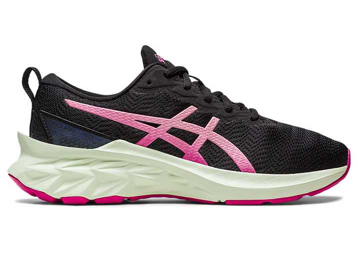 Kids' Asics NOVABLAST 2 Running Shoes Black | Israel-7058962