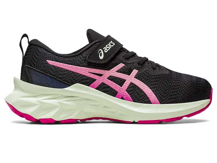 Kids' Asics NOVABLAST 2 Running Shoes Black | Israel-7956043