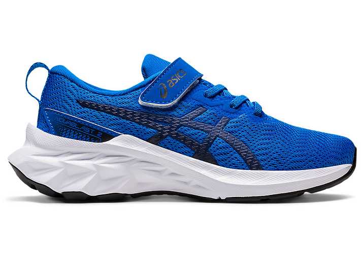 Kids' Asics NOVABLAST 2 Running Shoes Blue | Israel-9478132