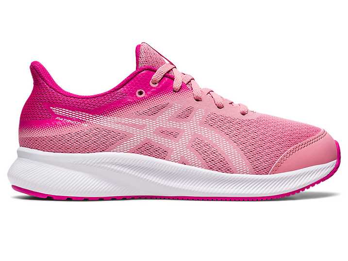 Kids' Asics PATRIOT 13 Running Shoes Rose / White | Israel-3821640