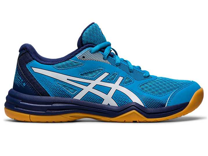 Kids' Asics UPCOURT 5 Sneakers Blue / White | Israel-7203145