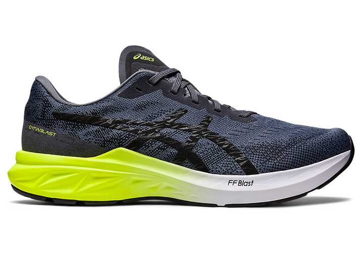 Men's Asics DYNABLAST 3 Running Shoes Black | Israel-3051467