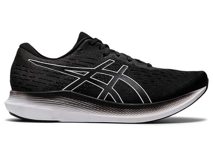Men's Asics EVORIDE 2 Running Shoes Black / White | Israel-4865031