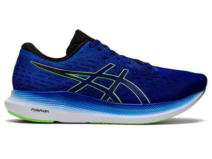 Men's Asics EVORIDE 2 Running Shoes Blue / light Green | Israel-3895076