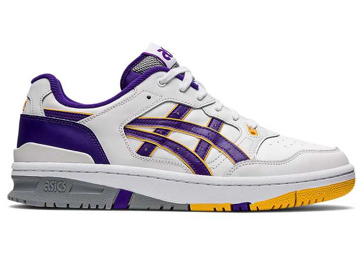 Men's Asics EX89 Sneakers White / Purple | Israel-7061358