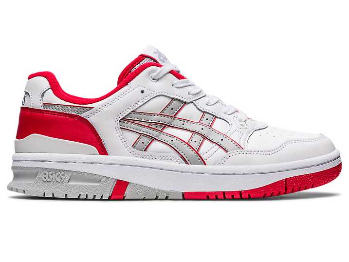 Men's Asics EX89 Sneakers White / Red | Israel-2634807