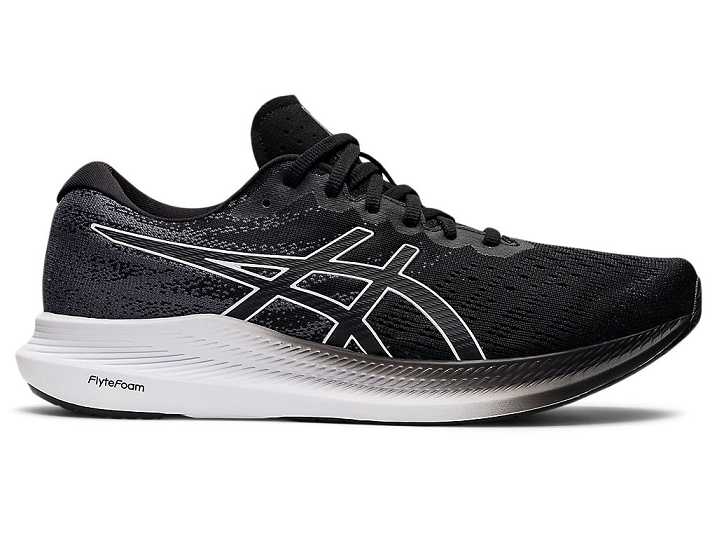 Men's Asics EvoRide 3 Running Shoes Black / White | Israel-8524193