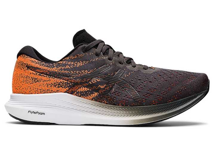 Men's Asics EvoRide 3 Running Shoes Obsidian Grey / Black | Israel-0194685