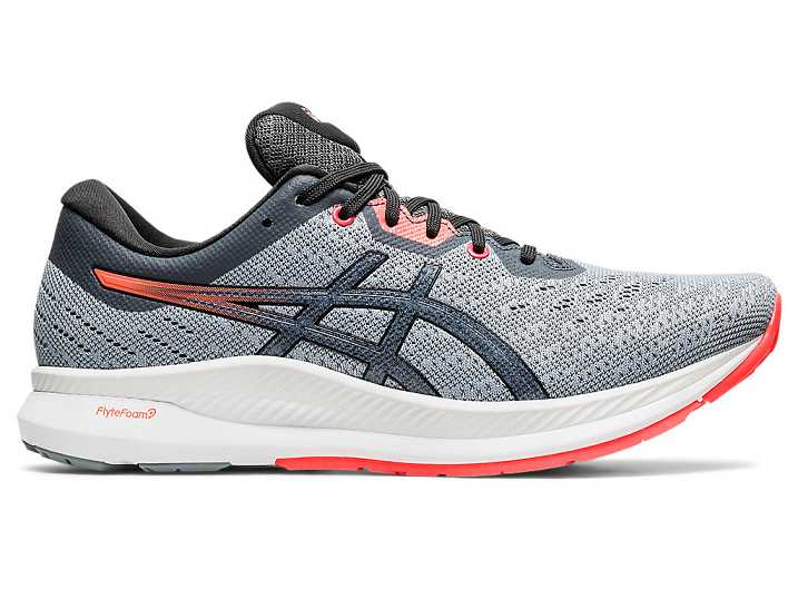 Men's Asics EvoRide Running Shoes Grey / Coral | Israel-1609325
