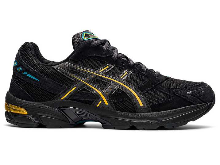 Men's Asics GEL-1130 Sneakers Black / Deep Grey | Israel-3920618