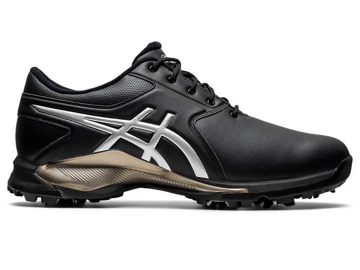 Men's Asics GEL-ACE PRO M Golf Shoes Black / Silver | Israel-3041927