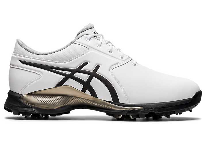 Men's Asics GEL-ACE PRO M Golf Shoes White / Black | Israel-9153742