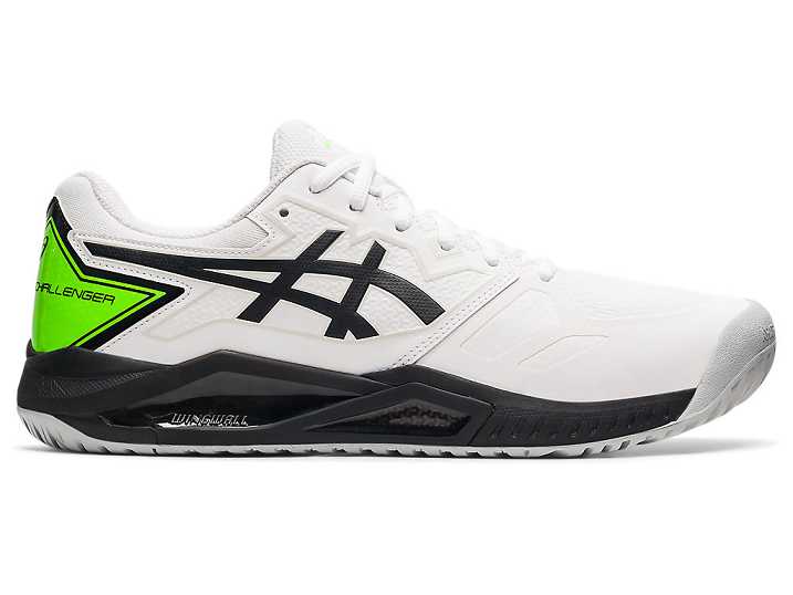 Men's Asics GEL-CHALLENGER 13 Tennis Shoes White / Green | Israel-7412350
