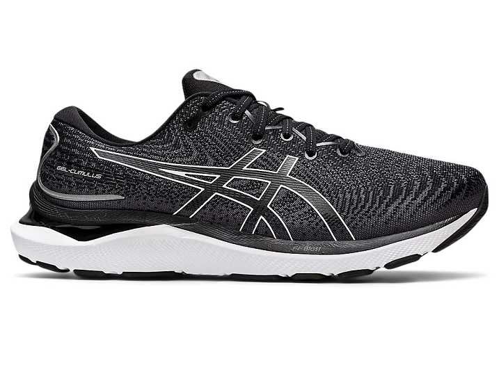 Men's Asics GEL-CUMULUS 24 WIDE Running Shoes Grey / White | Israel-3478012