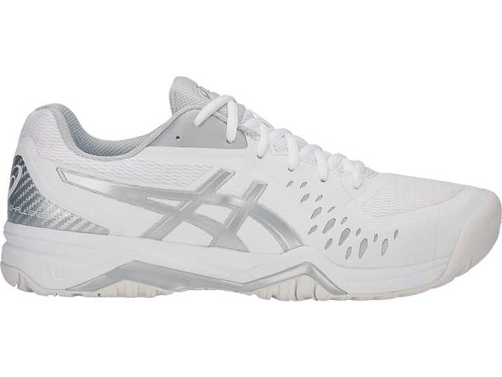 Men's Asics GEL-Challenger 12 Tennis Shoes White / Silver | Israel-9534126