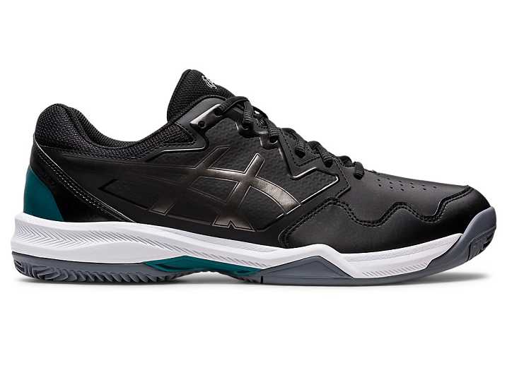 Men's Asics GEL-DEDICATE 7 CLAY Tennis Shoes Black | Israel-7925813