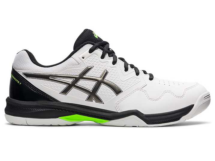 Men's Asics GEL-DEDICATE 7 Tennis Shoes White | Israel-2534678