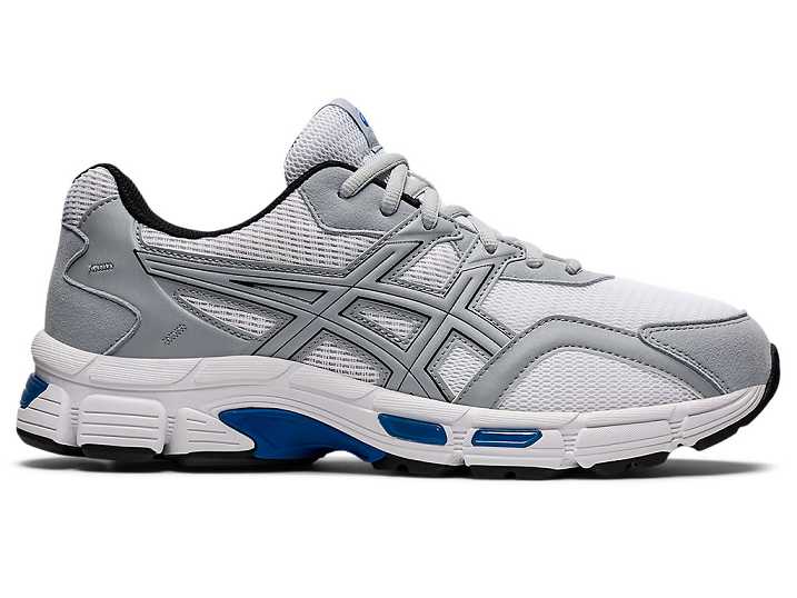 Men's Asics GEL-JOG MC Walking Shoes White / Black | Israel-5784102