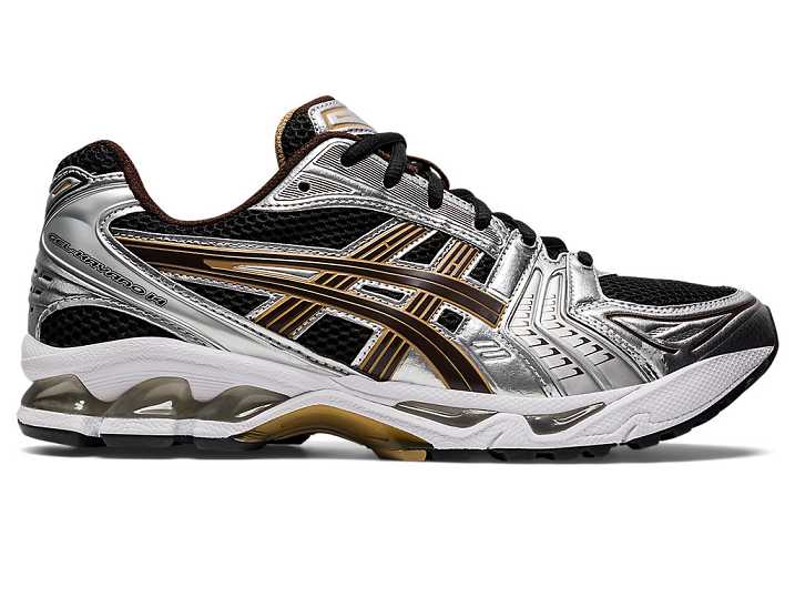 Men's Asics GEL-KAYANO 14 Sneakers Black / coffee | Israel-3104896