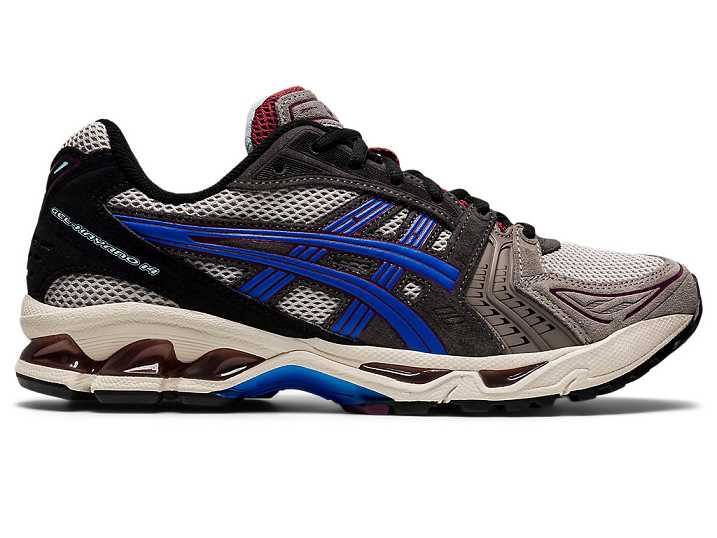Men's Asics GEL-KAYANO 14 Sneakers Grey / Blue | Israel-4212345