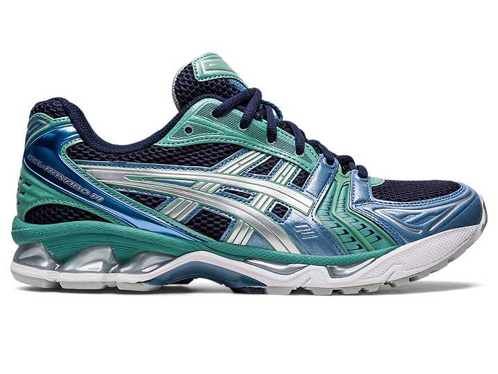 Men's Asics GEL-KAYANO 14 Sneakers Navy / Silver | Israel-0824379