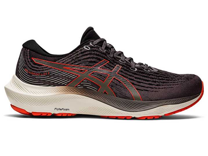 Men's Asics GEL-KAYANO LITE 3 Running Shoes Grey / pink | Israel-5087194