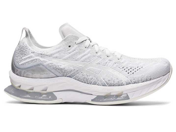 Men's Asics GEL-KINSEI BLAST Running Shoes White | Israel-4738065