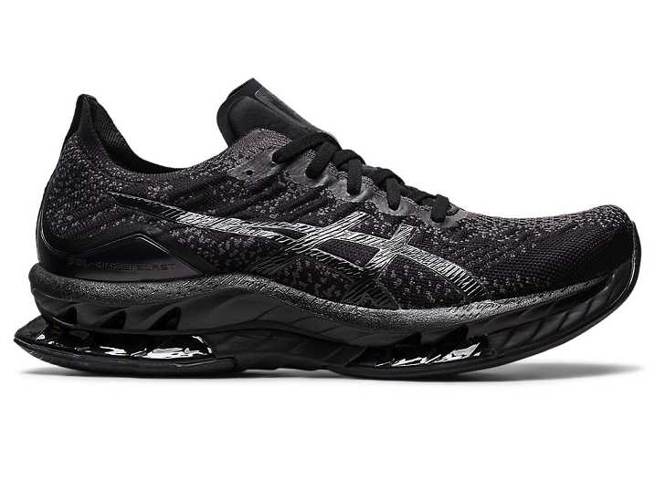 Men's Asics GEL-KINSEI BLAST Running Shoes Black | Israel-6328579