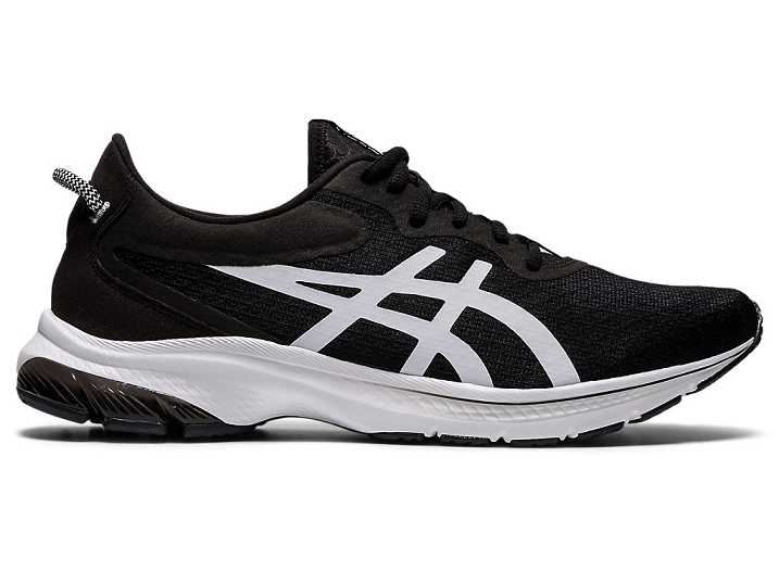 Men's Asics GEL-KUMO LYTE EXTRA WIDE Running Shoes Black / White | Israel-4608591