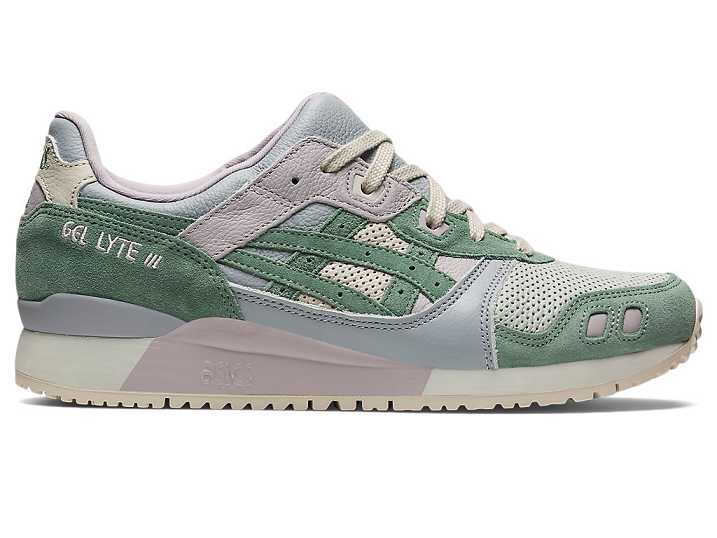 Men's Asics GEL-LYTE III OG Sneakers Light Olive / Grey | Israel-9561732