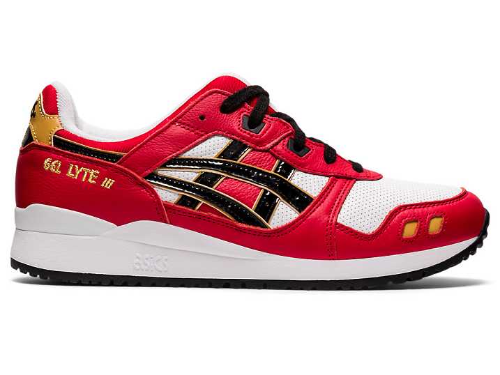 Men's Asics GEL-LYTE III OG Sneakers Red / Black | Israel-7891402