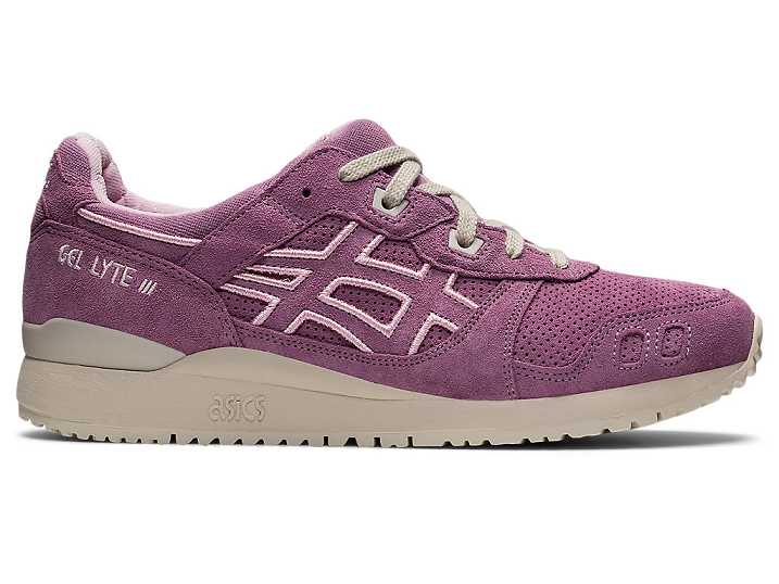 Men's Asics GEL-LYTE III OG Sneakers Rose / Grey | Israel-2495678